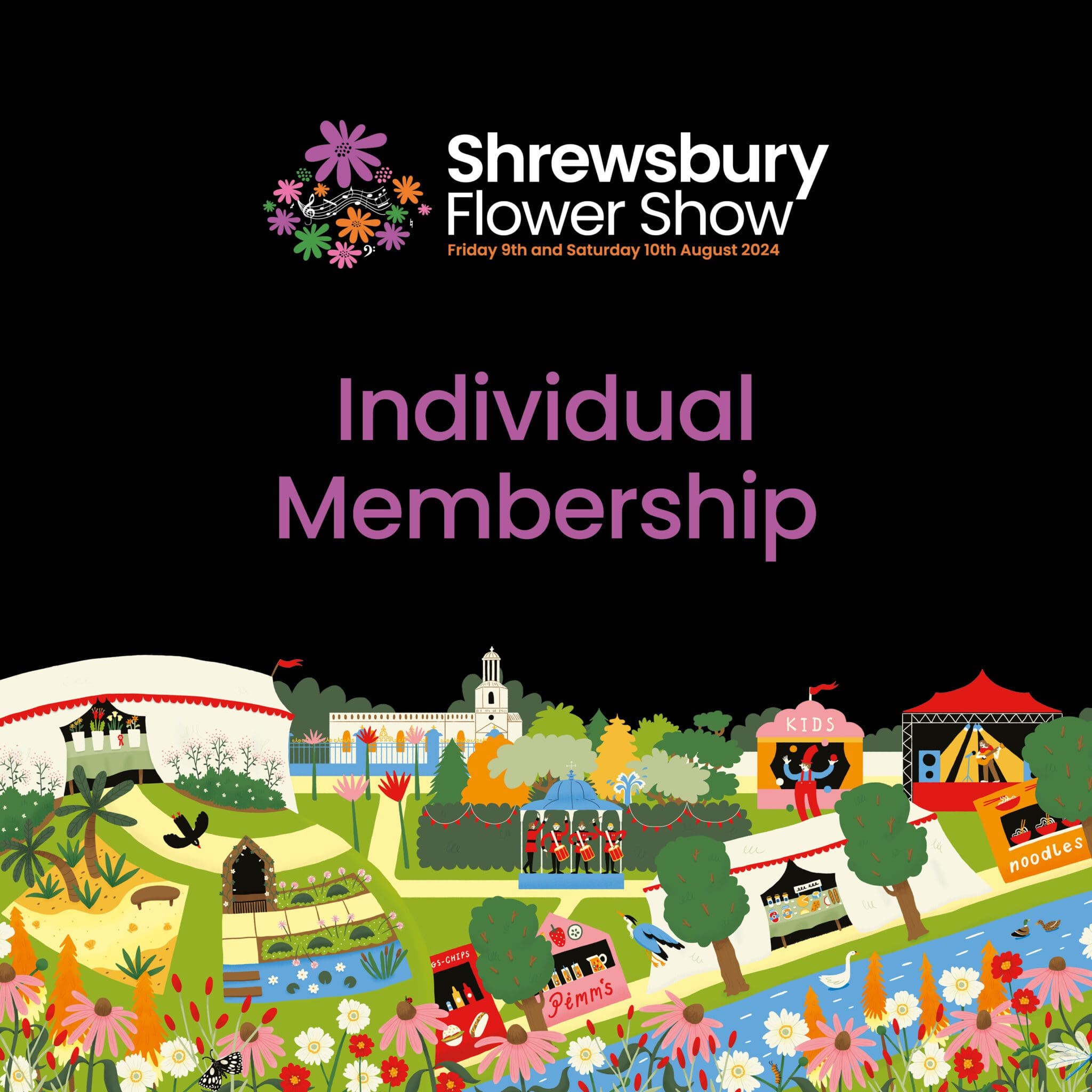 Membership 2024 Individual Shrewsbury Flower Show